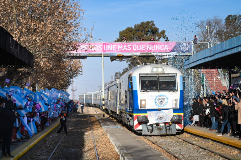 Viajar en tren entre Justo Daract y Buenos Aires costará $7365