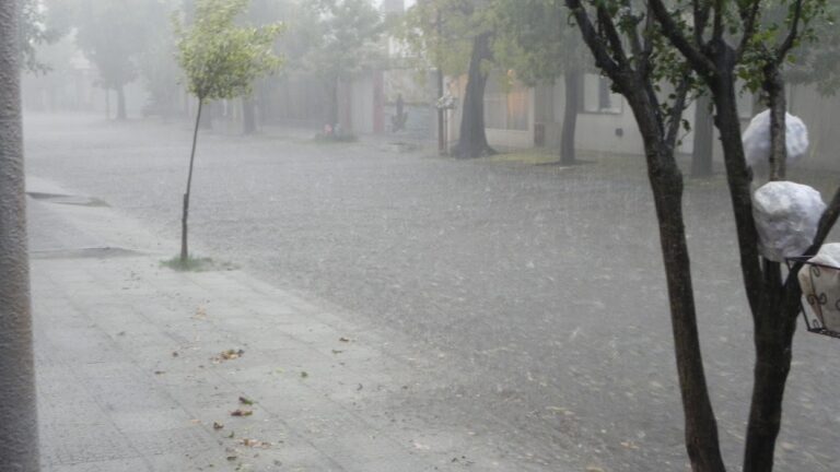 Villa Mercedes encabeza el Ranking de Lluvias con 62.2 mm en las últimas 12 Horas