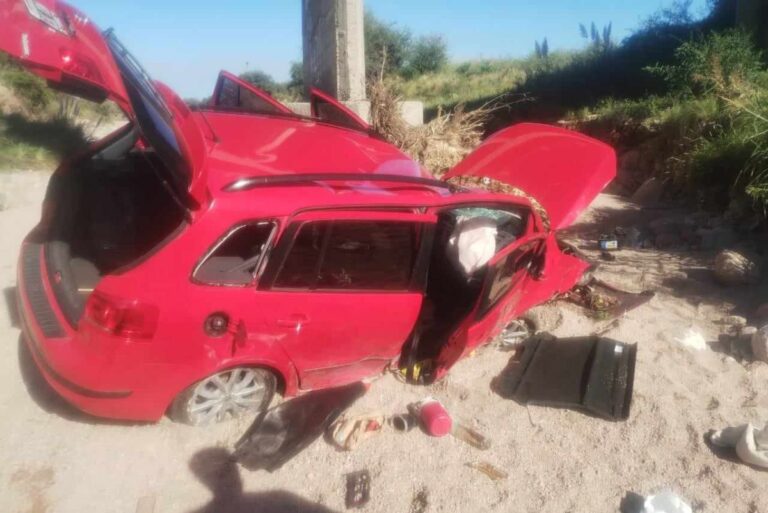 Papagayos: Tres turistas sobreviven a caída desde un puente sobre la Ruta 1