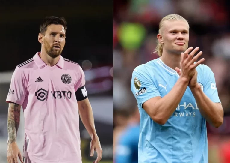 Para Haaland, “Messi es el mejor que ha jugado jamás”