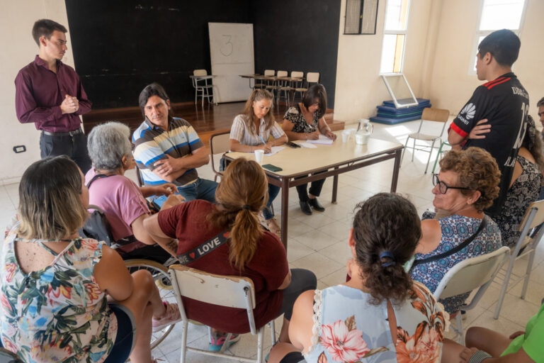 La secretaría de Personas con Discapacidad hizo un relevamiento en el barrio 1.000 Viviendas