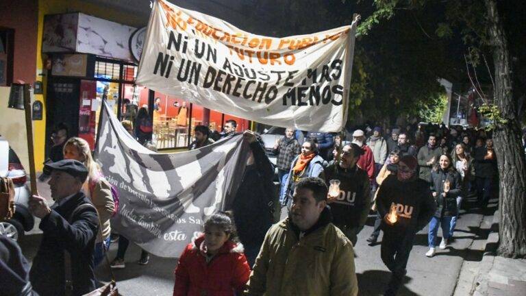 Previa del paro nacional del jueves universitarios marcharon contra el ajuste