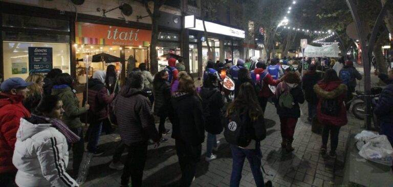 Marcha en Villa Mercedes
