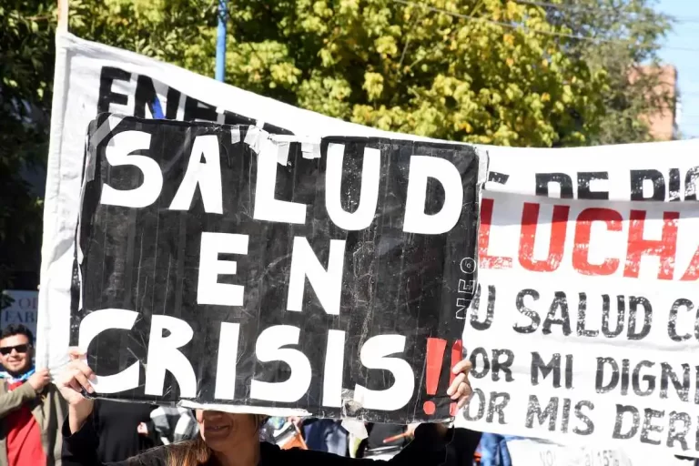 Trabjadores de la salud inician un plan de lucha