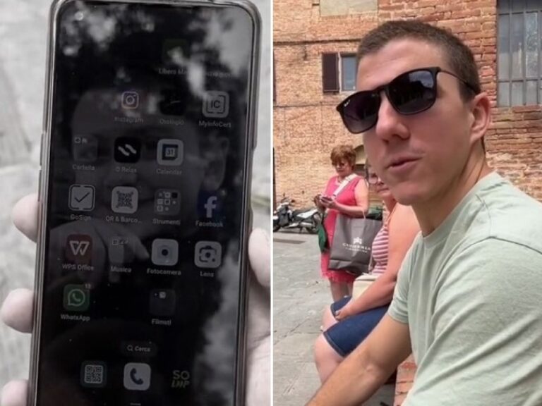 Dos argentinos casi terminan presos por devolver un celular en Italia