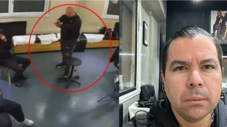 Habló el dueño de la peluquería en la que Guzmán mató a su compañero