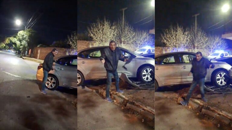 El fiscal Rodríguez que chocó por manejar alconholizado