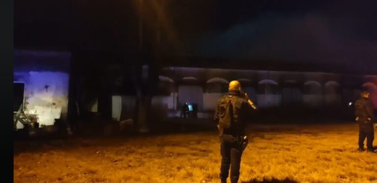 Villa Mercedes: se incendió el depósito del ferrocarril