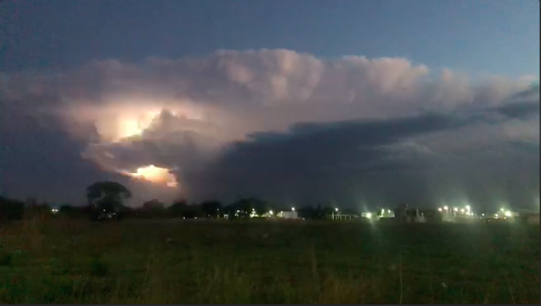 Alerta meteorológica en San Luis hasta el miércoles: Granizo y fuertes vientos