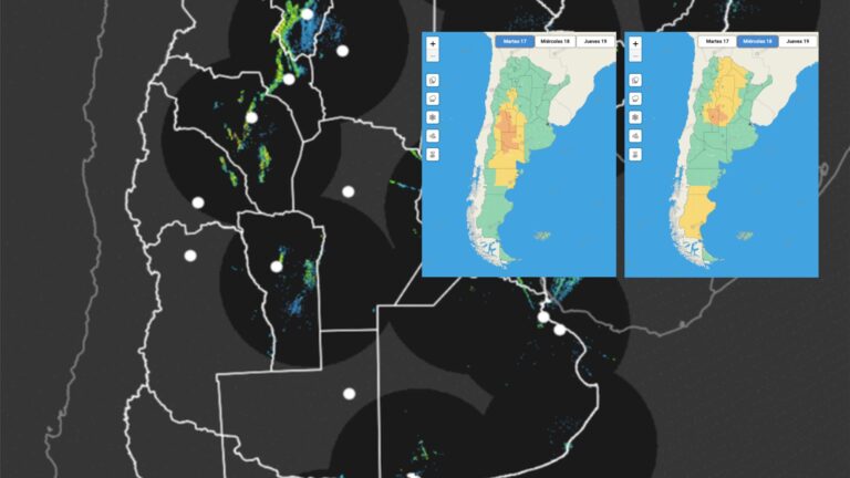 Alerta meteorológica en Villa Mercedes: amarillo este martes, naranja el miércoles