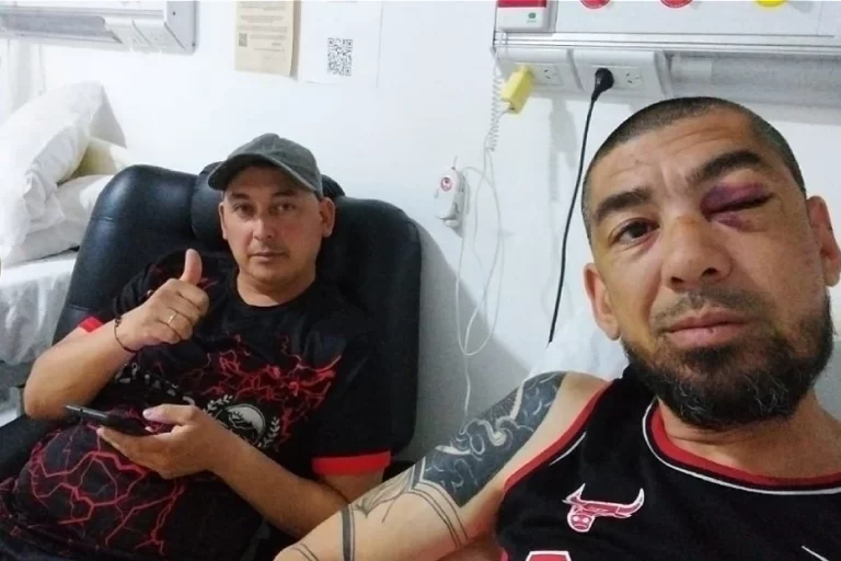 Ramón Chacón vuelve a casa tras la brutal golpiza por una patota en Justo Daract
