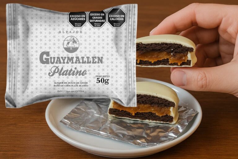 Guaymallén lanza su alfajor “Platino”: un homenaje premium a sus 80 años