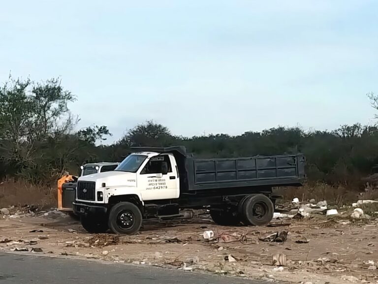 Una empresa retiró los desechos tirados en el Kilómetro 4 tras ser sancionada