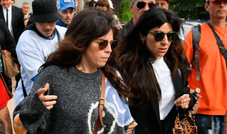 Declara Gianinna en el juicio por la muerte de Diego Maradona