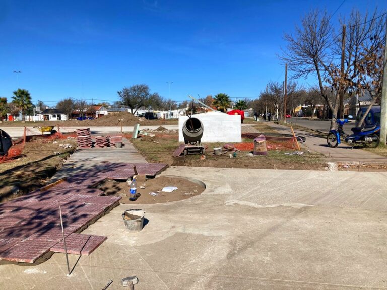 Avanza la remodelación de Plaza Italia: un espacio que late junto al barrio