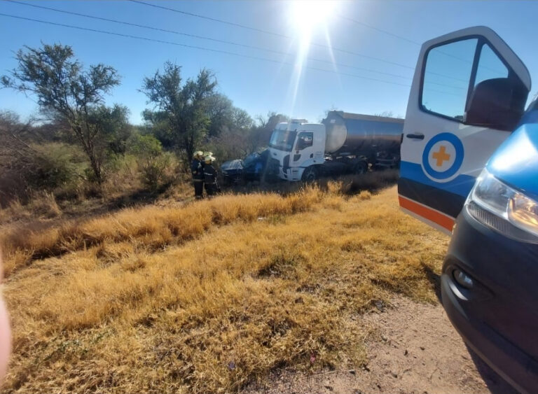 Tragedia en la Autopista de las Serranías Puntanas: un muerto tras un violento choque