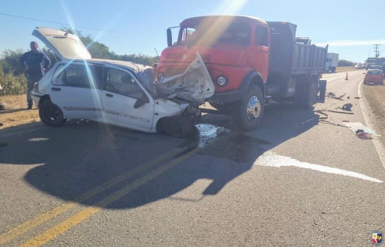 Fatal accidente en Cortaderas: un joven murió tras chocar con un camión