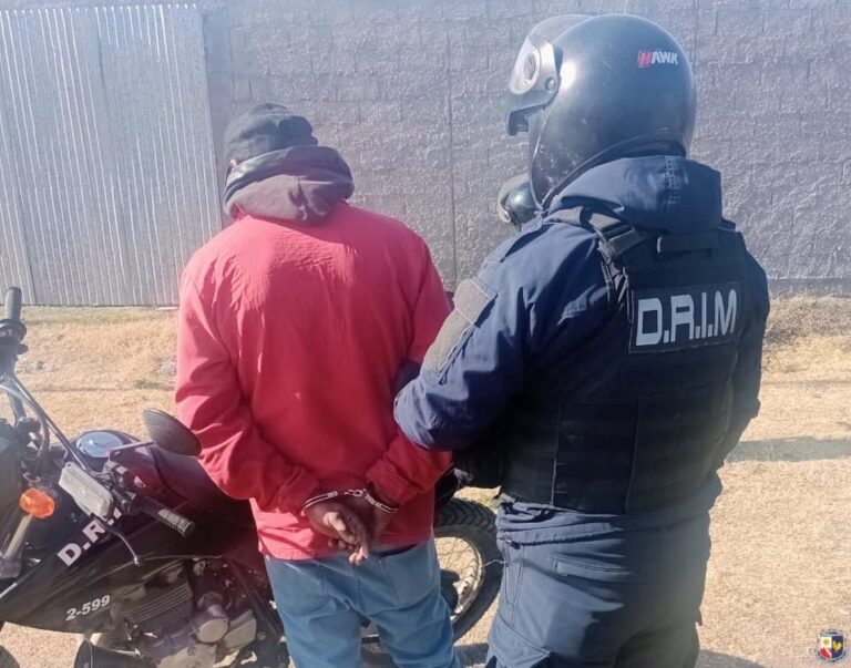 Demoraron a un hombre por intentar robar y portar un arma blanca en Villa Mercedes