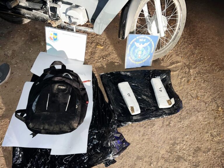 Quines: detienen a un hombre con marihuana valuada en casi 9 millones