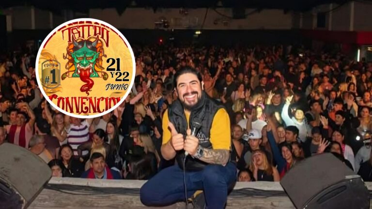 Emi Ballestero, el locutor y animador mercedino que conquista las convenciones de tatuajes