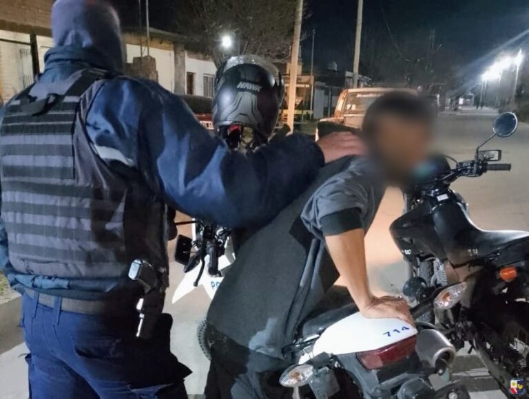 Detuvieron a un hombre en Villa Mercedes tras ser acusado de hurto en la vía pública