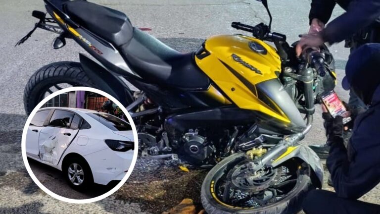 Villa Mercedes: Un menor manejaba una moto robada y terminó chocando