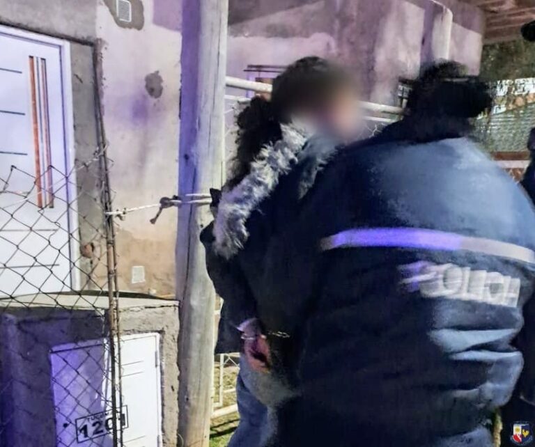 Una mujer fue detenida por generar disturbios y atacar un patrullero en Villa Mercedes
