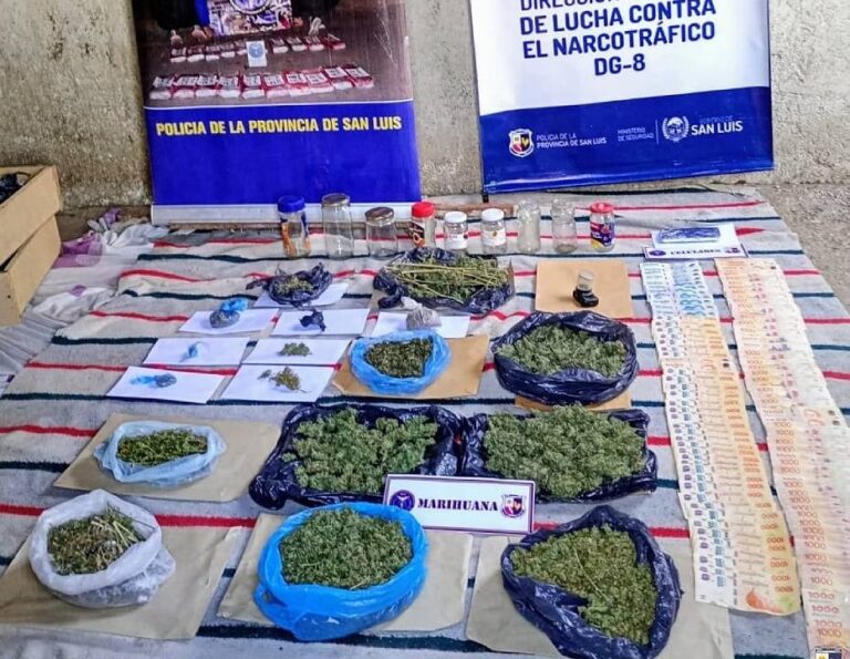 Cayeron tres “kioscos” de droga en Buena Esperanza, pero seguirán en libertad condicional