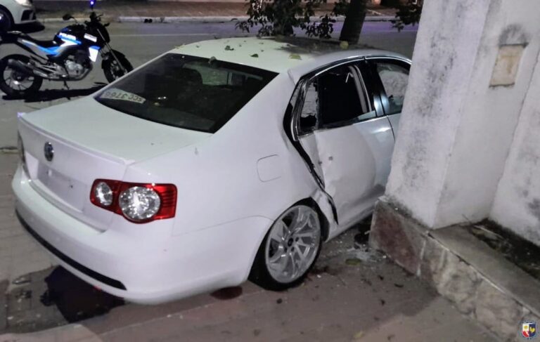 Un conductor alcoholizado protagonizó un accidente en Villa Mercedes