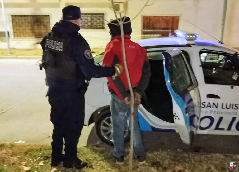 Villa Mercedes: Intentó un arrebato en plena vía pública y fue detenido