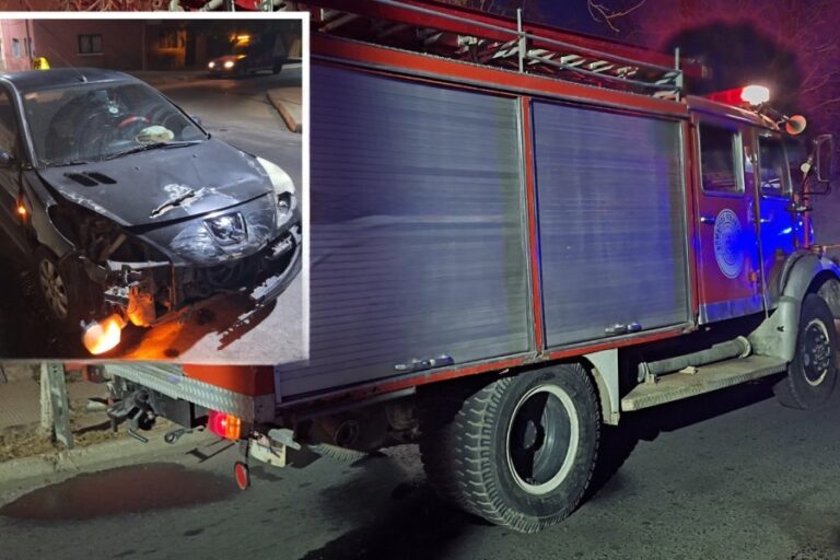 San Luis: una autobomba chocó cuando iba a apagar un incendio