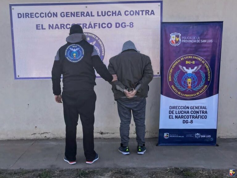 Villa Mercedes: tras un golpe al narcomenudeo, la Justicia ordena cárcel para el imputado