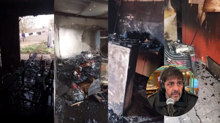 Una familia perdió todo en un incendio y necesita ayuda para salir adelante