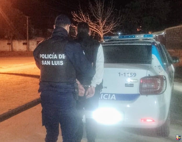 Villa Mercedes: detienen a un hombre por intento de robo, fuga y agresión