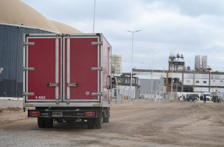 Murió un trabajador de Diaser tras caer en una tolva de maíz