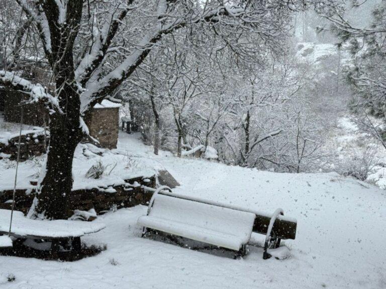 La provincia de San Luis recibió la lluvia y nieve de Santa Rosa