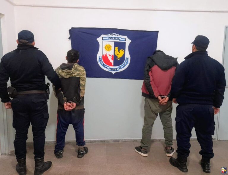 Dos detenidos por robo calificado en Villa Mercedes