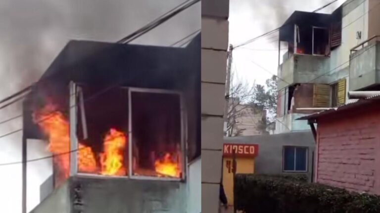 Una vecina del Barrio 960 viviendas volvió a perder todo en un incendio