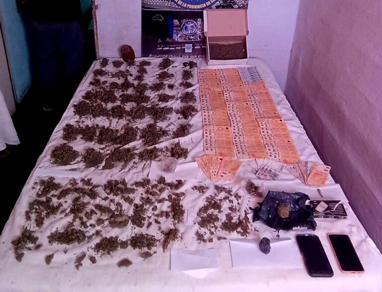 Incautaron marihuana por más de $10 millones en San Luis y Córdoba