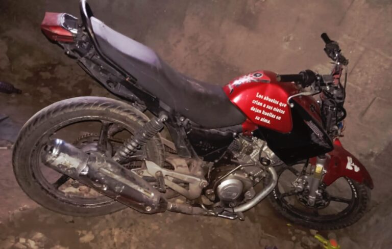 Villa Mercedes: Recuperan una moto robada y un hombre será imputado por encubrimiento