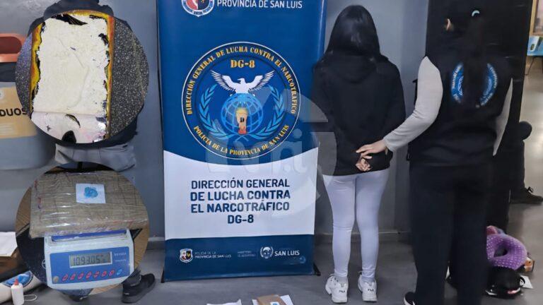 Operativo antidrogas: detuvieron a una mujer con cocaína valuada en 21 millones