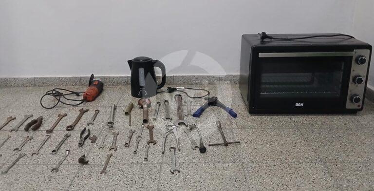 Operativo policial en Villa Mercedes permitió devolver elementos sustraídos a sus dueños