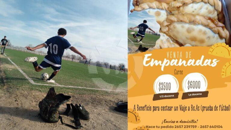 Con 16 años, Julián quiere llegar a Racing y Sarmiento: necesita apoyo para viajar