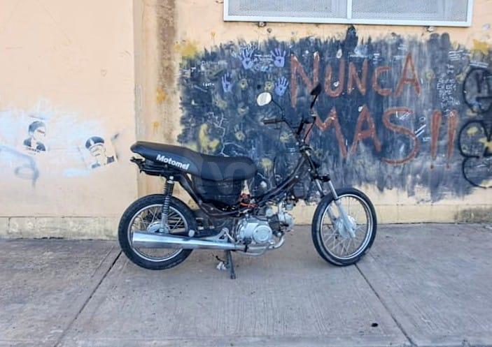 Villa Mercedes: recuperan una moto robada tras una persecución policial