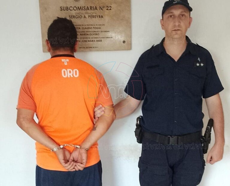 Detuvieron a un hombre por golpear, lesionar y amenazar de muerte a su pareja