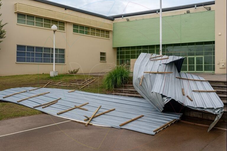 Fuerte temporal dejó importantes daños en el norte de San Luis