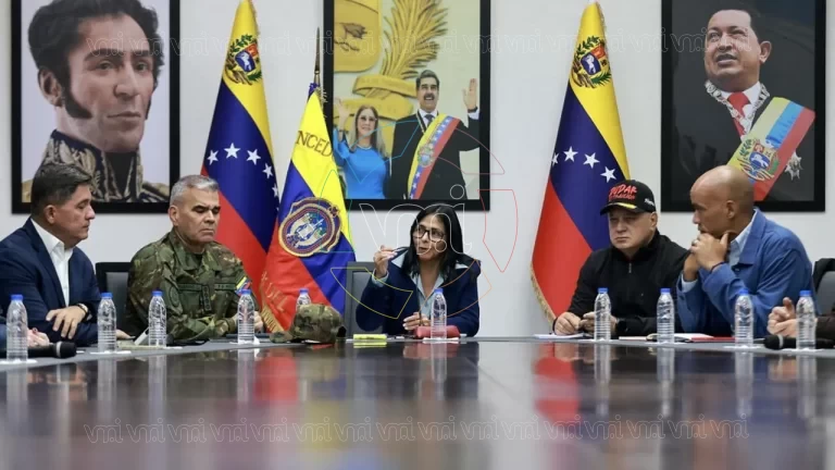 Delcy Rodríguez encabezó su primera reunión de gabinete y envió un mensaje a Estados Unidos