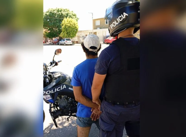 Detuvieron en la vía pública a un hombre con prisión domiciliaria